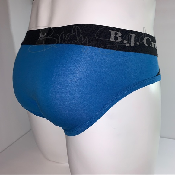 B.J. Croft GoGo Brief - Blue - Picture 3 of 6